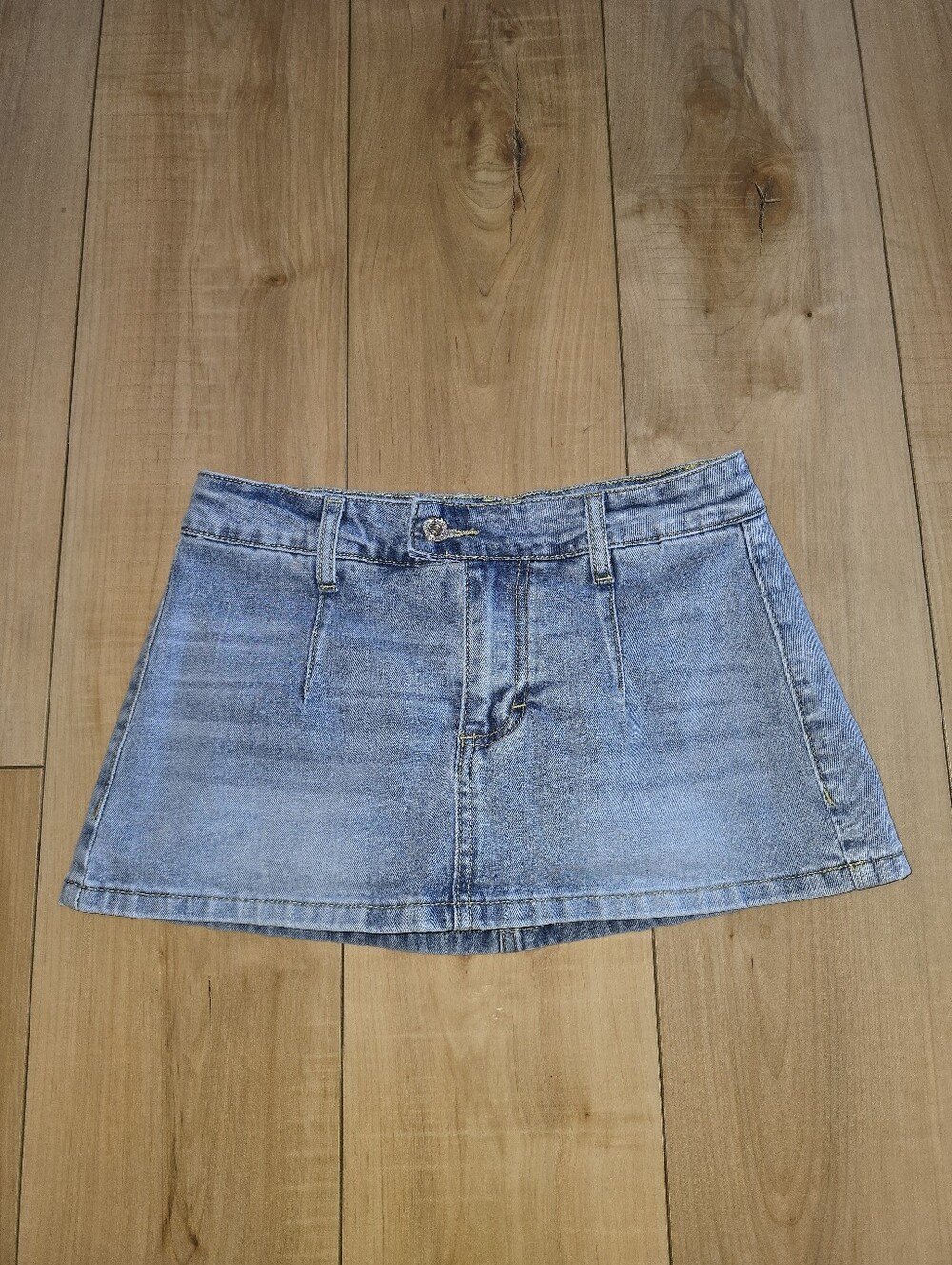ELLEVEN Stretchy Cargo Denim Skirt sz XS
